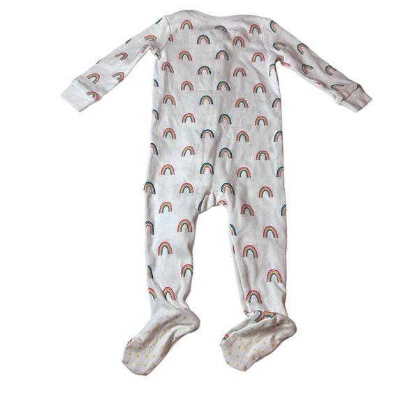 NWT Janie and Jack Zipper Rainbow Sleeper (6-12 Months) - Picture 2 of 7